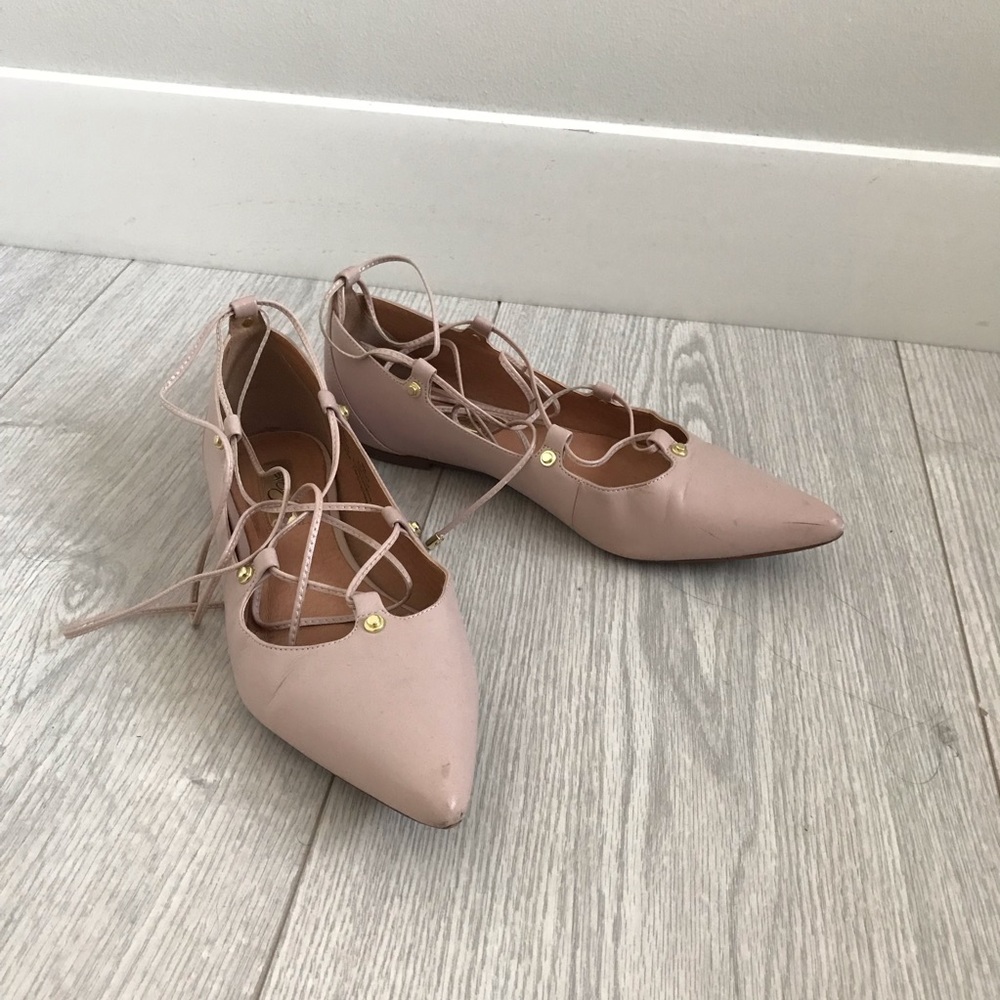 Halogen Lace Up Flats